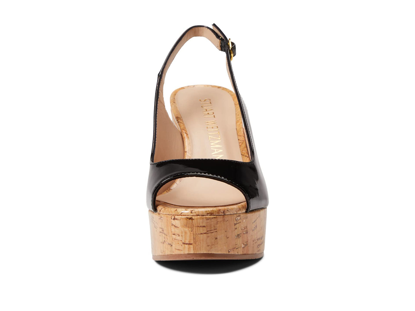 Stuart Weitzman Womens Riveria Black 8 B