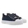 Michael Kors Evy Lace-Up Navy 7.5 M