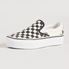 Vans Women's Classic Slip-On Platform Slip On Trainers, Black (Black and White Checker/White Bww), 4.5 UK 37 EU