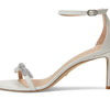 Stuart Weitzman Nudist Bow 75 Sandal White 9.5 B