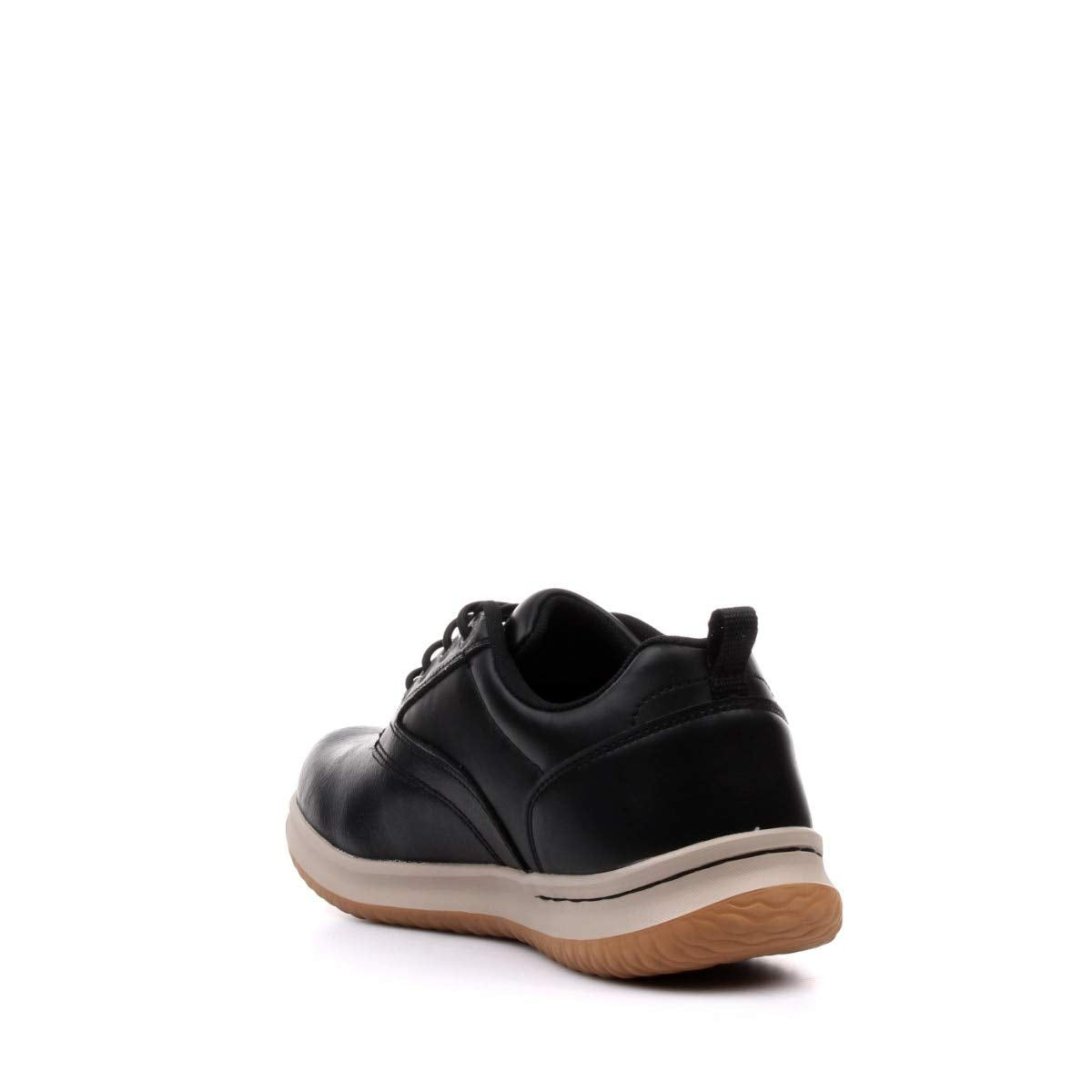 Skechers mens Delson- Antigo Oxford, Black, 10.5 US