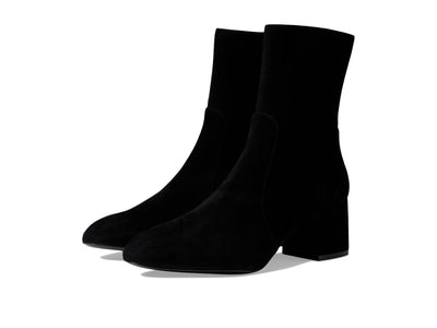Stuart Weitzman Flareblock 60 Zip Bootie Black 2 8 B