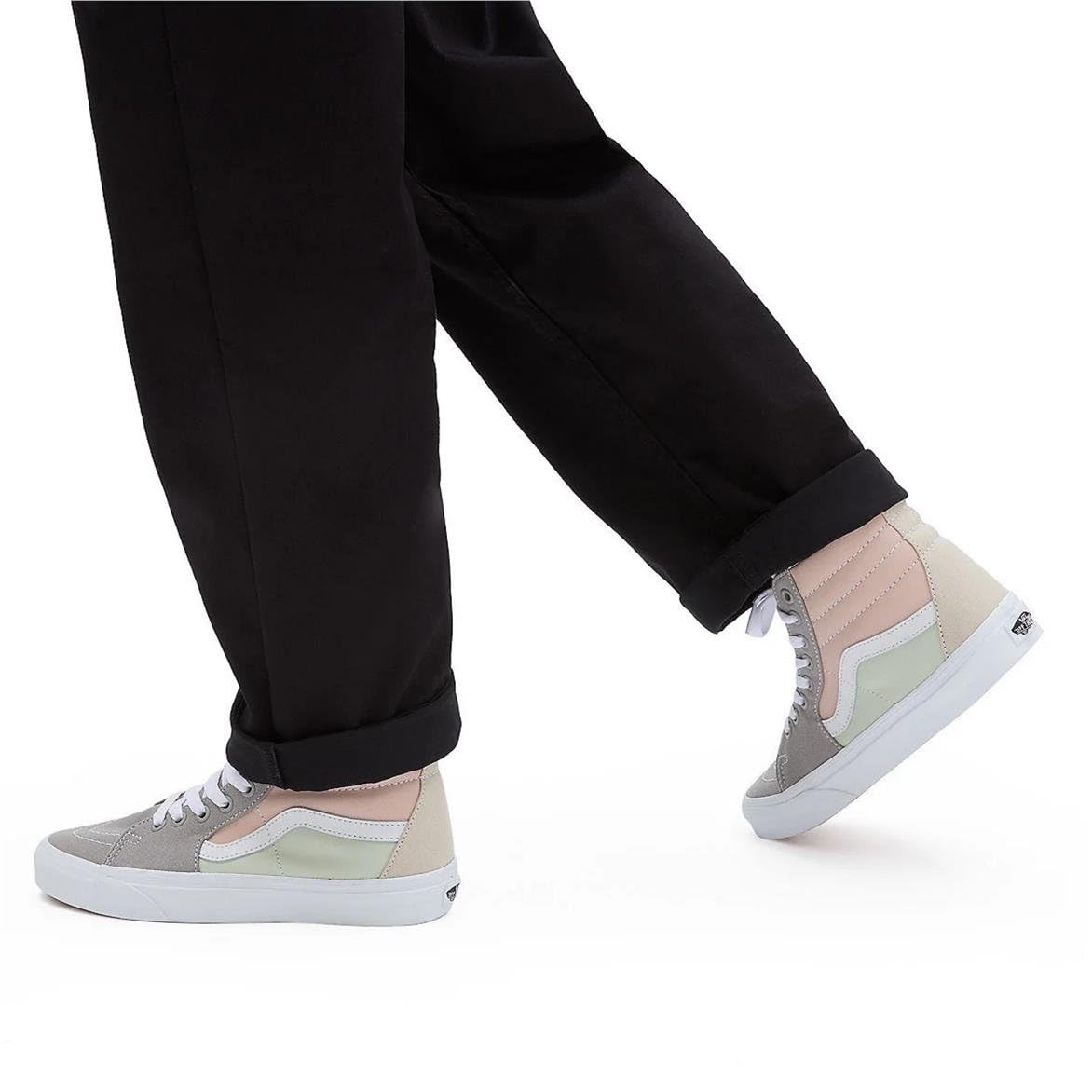 Vans Unisex Adult U Sk8-hi, Multicoloured Sea Waves Ocean Tides, 10 Women/8.5 Men