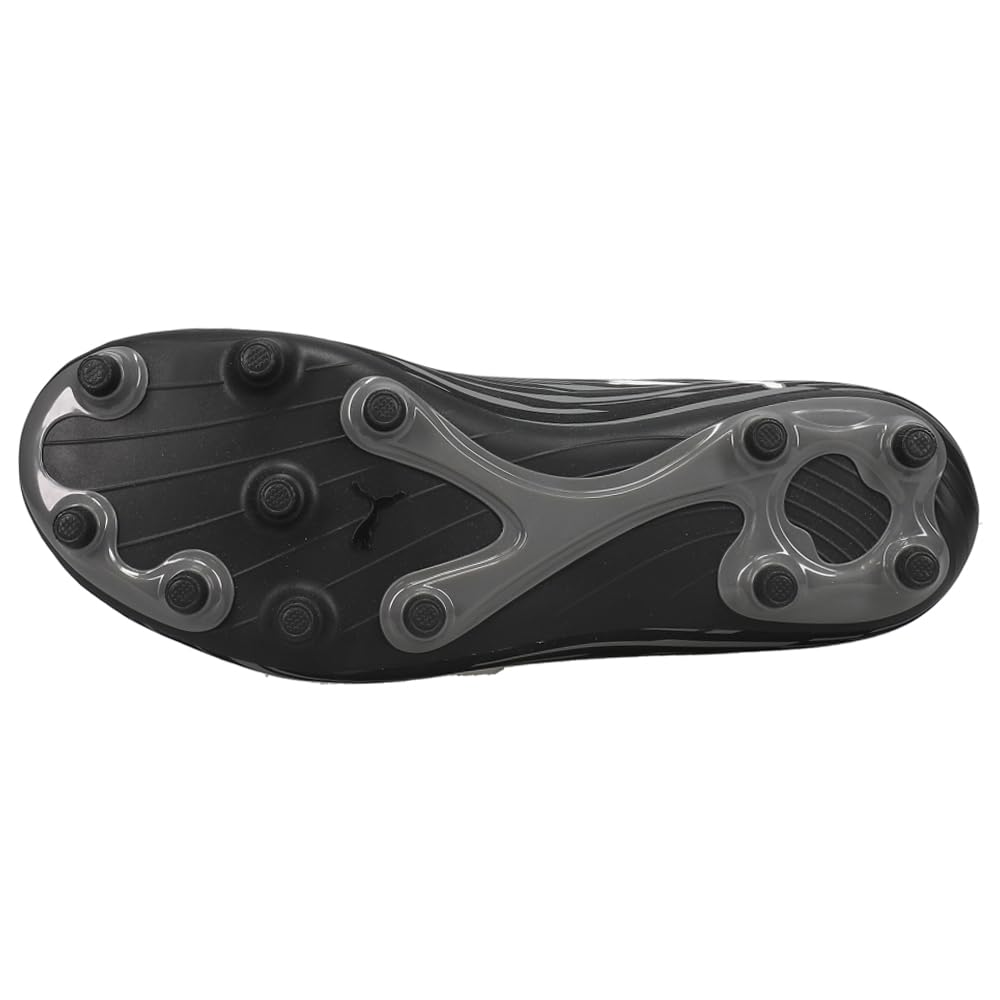 Puma Men's Rapido IiiSoccer Shoe, Puma Black Puma White Castlerock, 13 US