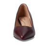 Cole Haan Women's Vandam Pump 45 mm Bloodstone Suede Waterproof 7 Medium
