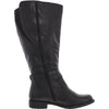 David Tate Saratoga - Extra Wide Calf Black Soft Calf 8.5 WW (EE)