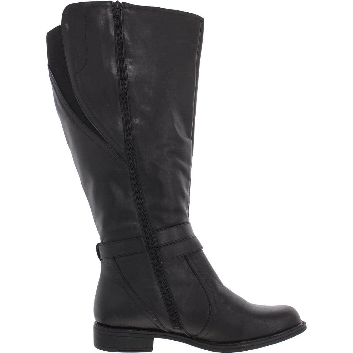 David Tate Saratoga - Extra Wide Calf Black Soft Calf 8.5 WW (EE)