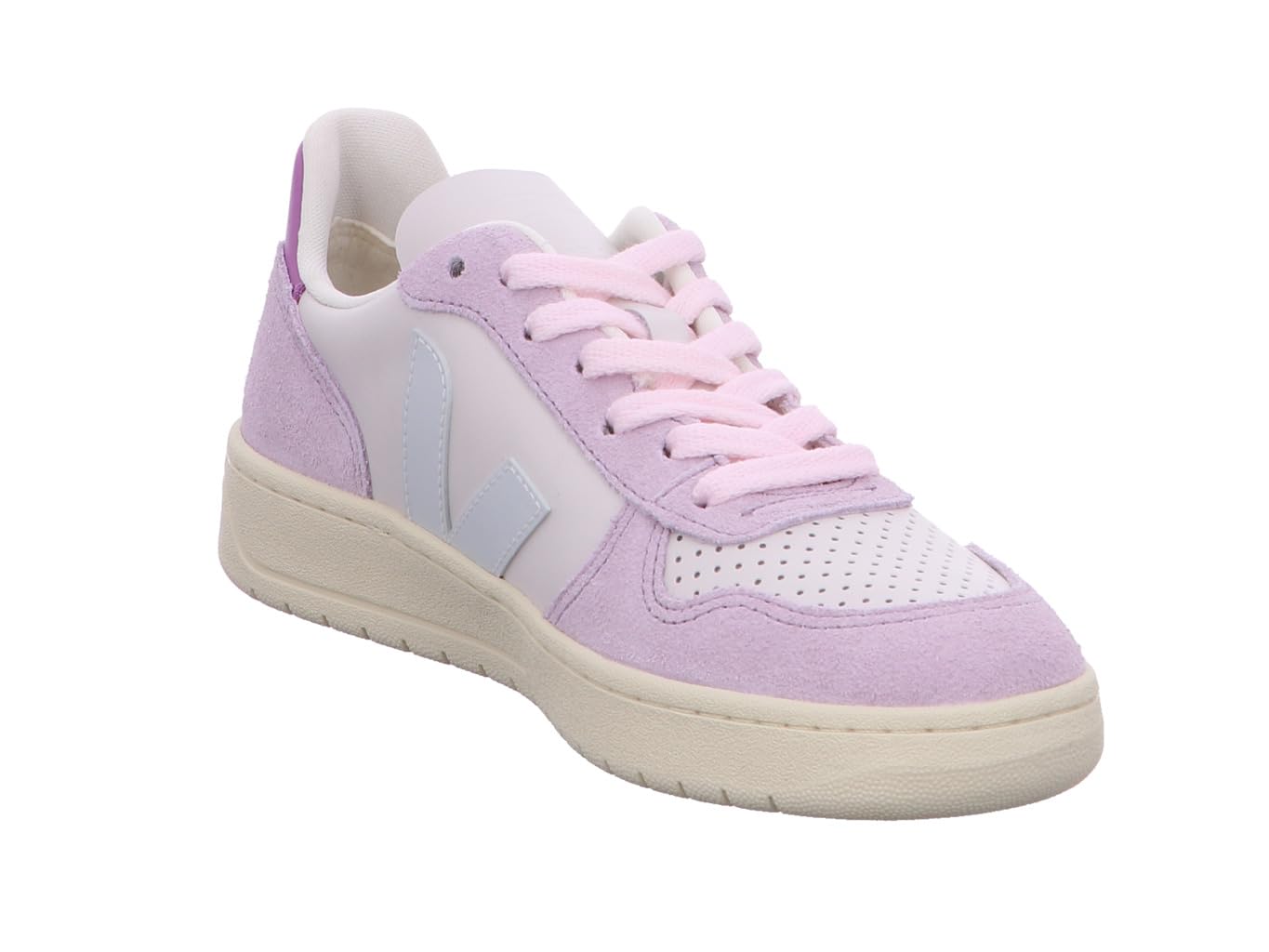 VEJA Women V-10 Gravel/Menthol/Parme EU 40 (US Women's 9) Medium