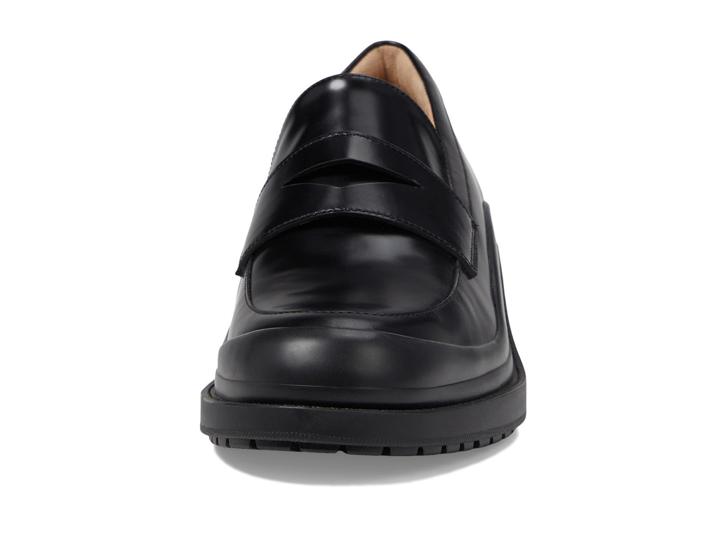 Cole Haan Women's Grand Ambition Westerly Loafer, Black Leather, 8.5 Wide