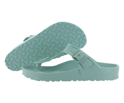 Birkenstock Gizeh Eva Unisex Shoes Size 7, Color: Surf Green/Forest Green