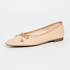 SCHUTZ Women's Arissa Ballet Flats, Raffia, 6.5 Medium US
