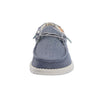 HEYDUDE Men's Welsh Chambray Sea Blue, Size 12 | Men’s Loafers | Men’s Slip On Shoes | Comfortable & Light-Weight