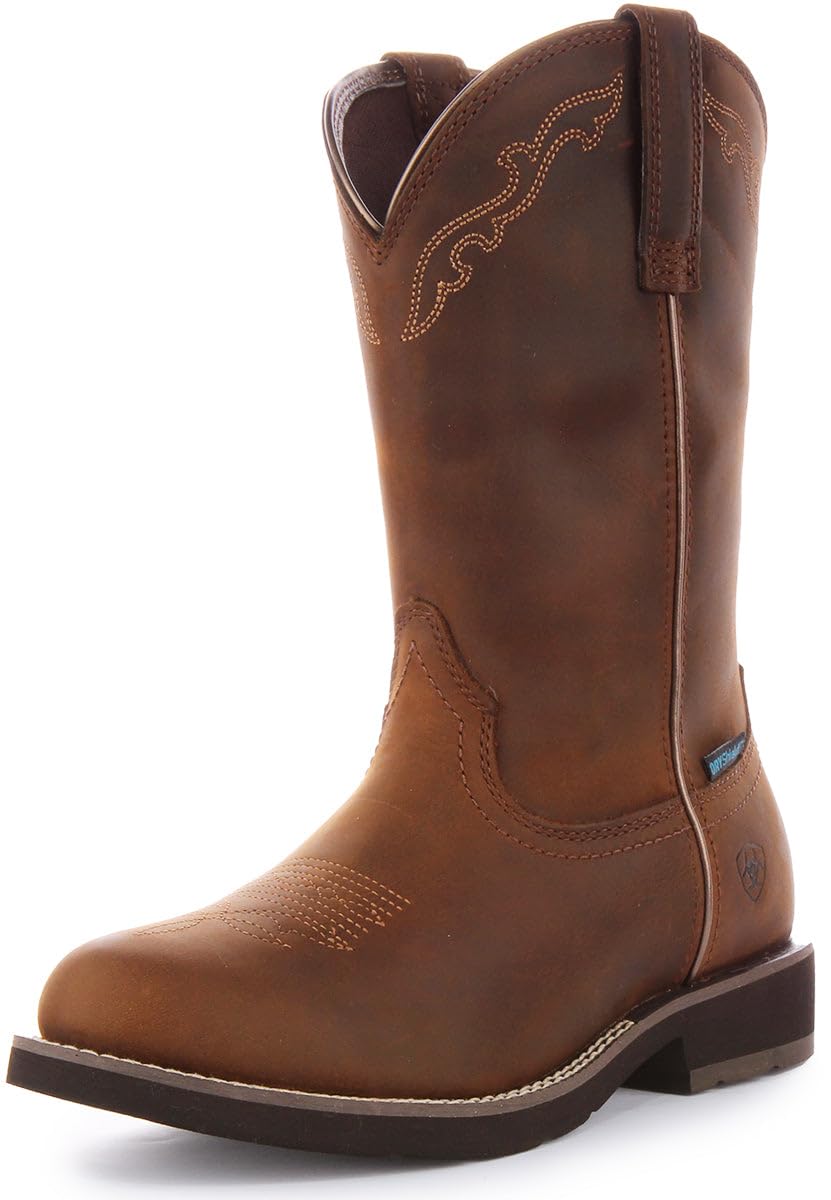 ARIAT Women’s Delilah Round Toe Waterproof Western Boot