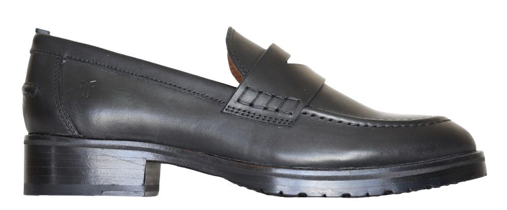 Frye Footwear Women's Melissa Lug Loafer Black 10 M