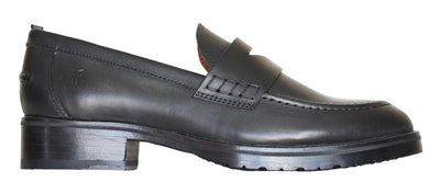 Frye Footwear Women's Melissa Lug Loafer Black 10 M