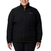 Columbia Women's Kruser Ridge II Softshell, Black, 1X Plus
