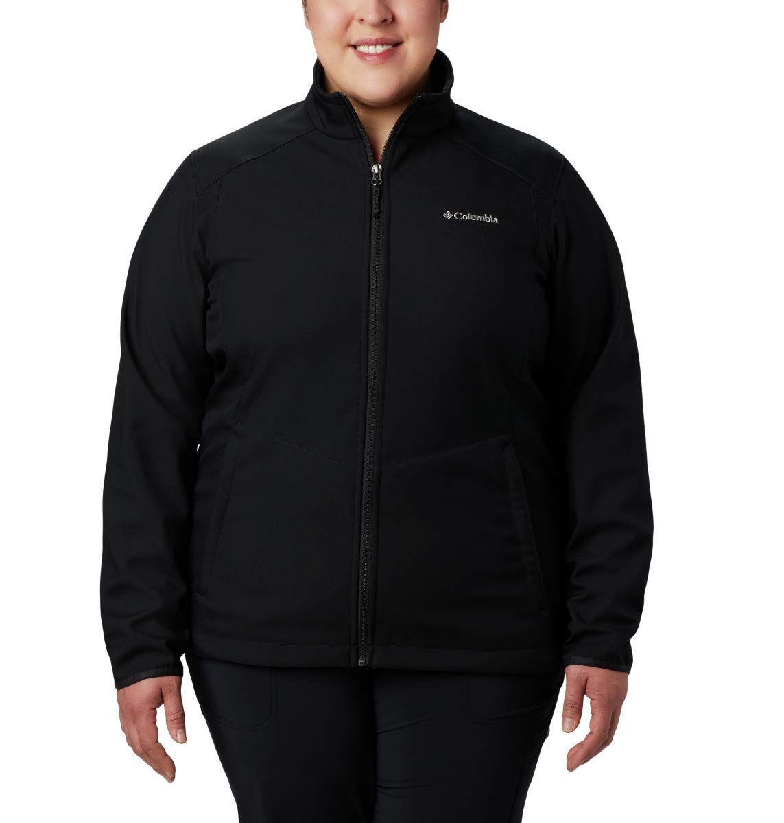 Columbia Women's Kruser Ridge II Softshell, Black, 1X Plus