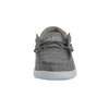 HEYDUDE Wally Toddler Blend Linen Stone Size 9 | Boy's Loafers| Boy's Slip On Shoes E10| Comfortable & Light-Weight