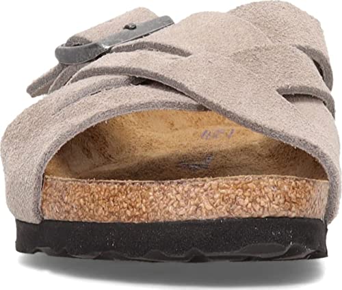 Birkenstock Lugano Soft Footbed Suede Sandals
