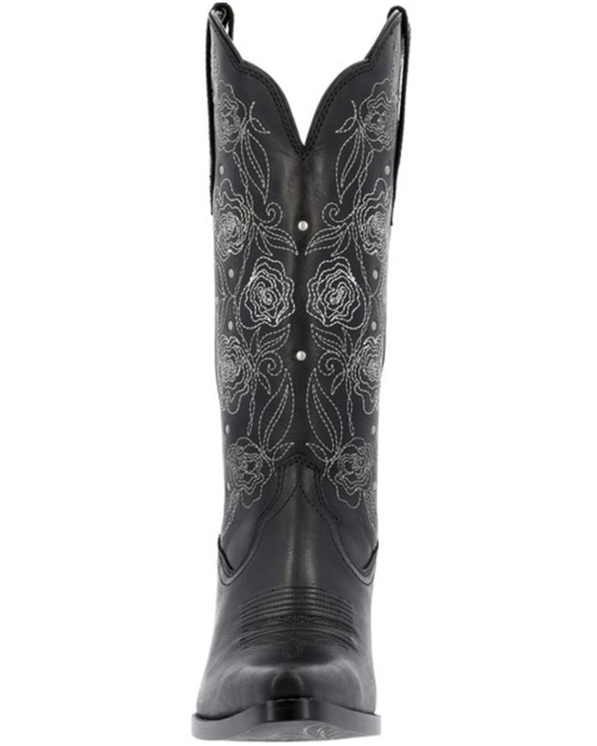 Durango Crush Women’s Black Rosewood Western Boot Size 11(M)