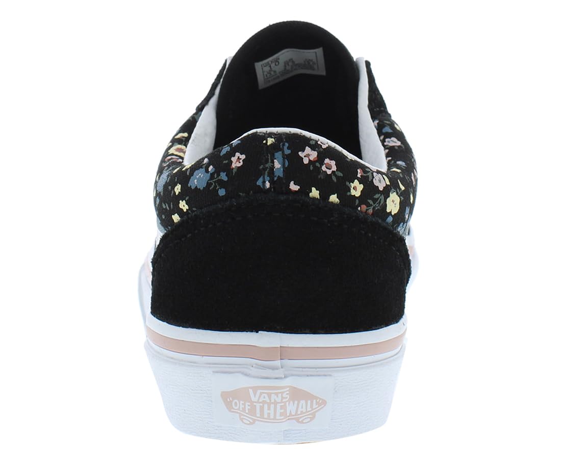 Vans - Kids Old Skool Shoes, Color Black/Multi, Size: 3 M US Little Kid