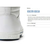 Birkenstock QO 700 Leather White Professional Shoes EN ISO 20347:2012, nonslip and oil- and petrol-resistant outsole (SRC, FO); energy absorption around heel (E); antistatic protection (A)