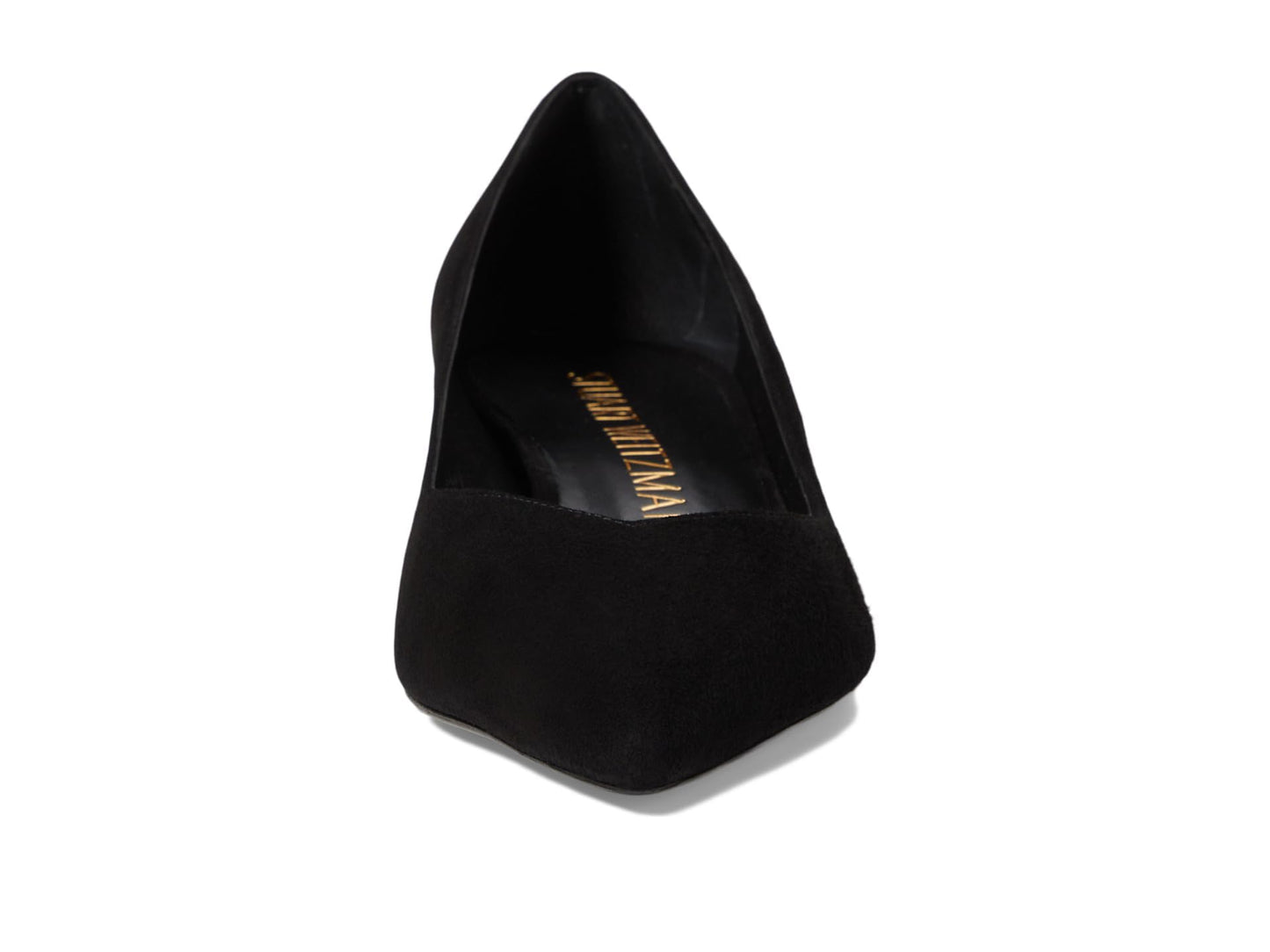 Stuart Weitzman Women's Eva 35 Pump, Black, 7