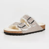 Birkenstock Men's Arizona Shearling Sandals, Stone Coin/Natural, 12 Medium US