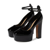 SCHUTZ Renee Black 8.5 M