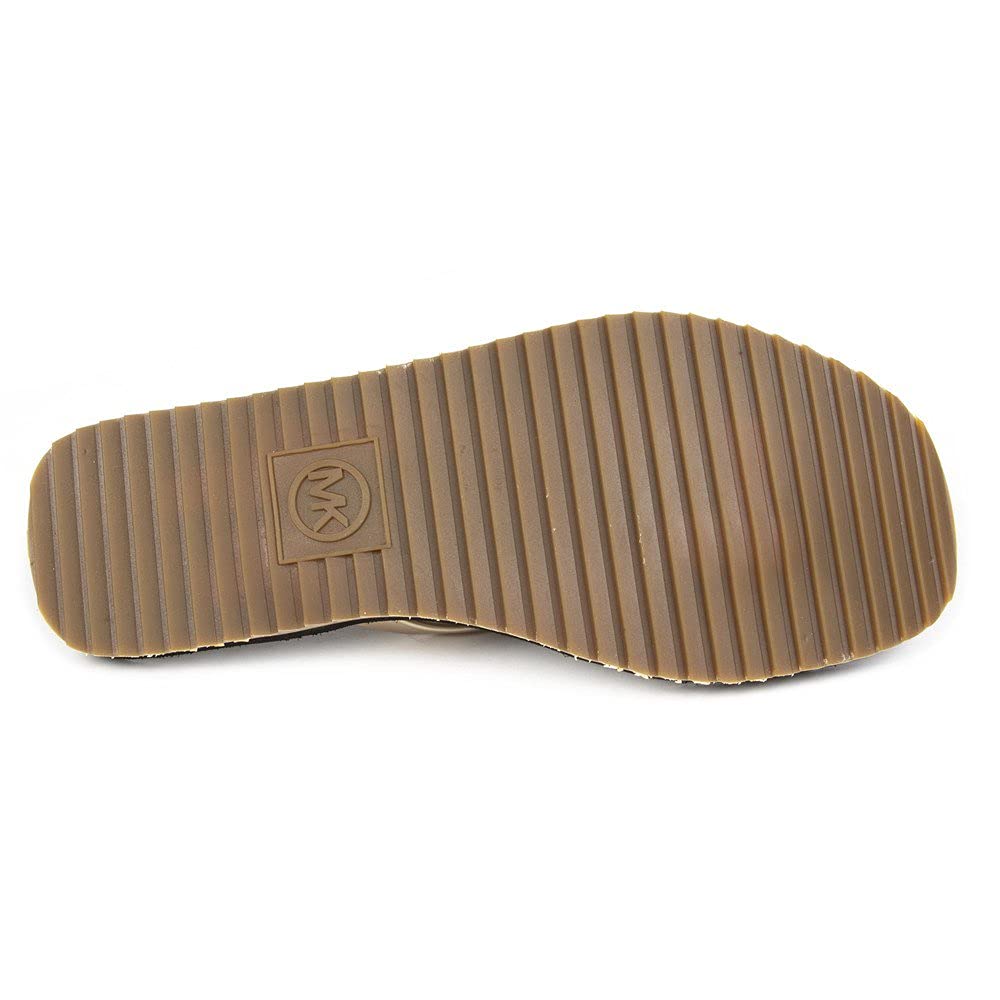 Michael Kors Jinx Flip-Flop Brown/Pale Gold 10 M