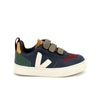 VEJA Small V-10 Suede (Toddler) Multicolor/Nautico Unisex EU 26 (US 9.5 Toddler) M