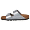 Silver Birko-Flor Arizona Sandals by Birkenstock