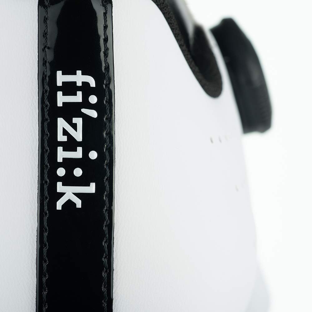 Fizik Tempo R5 Overcurve Cycling Shoe, White/Black- 40.5, White/Black