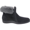 David Tate Cuff Women's Boot 10 C/D US Black-Suede