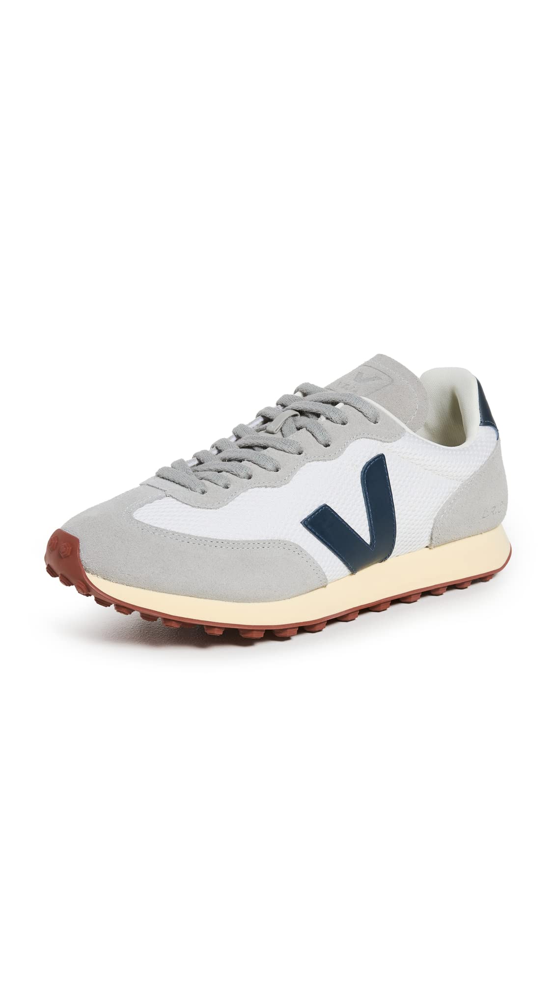 Veja Men's Rio Branco Sneakers, Gravel Nautico, Grey, 9 Medium US