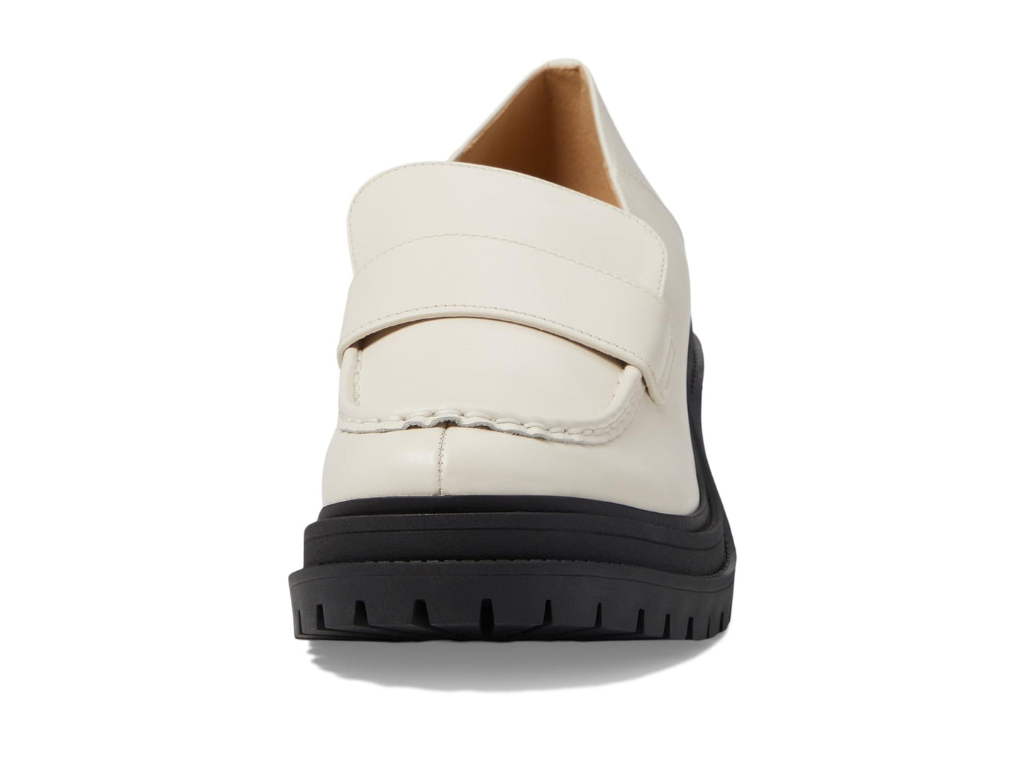 Michael Kors Rocco Heeled Loafer Light Cream 7.5 M