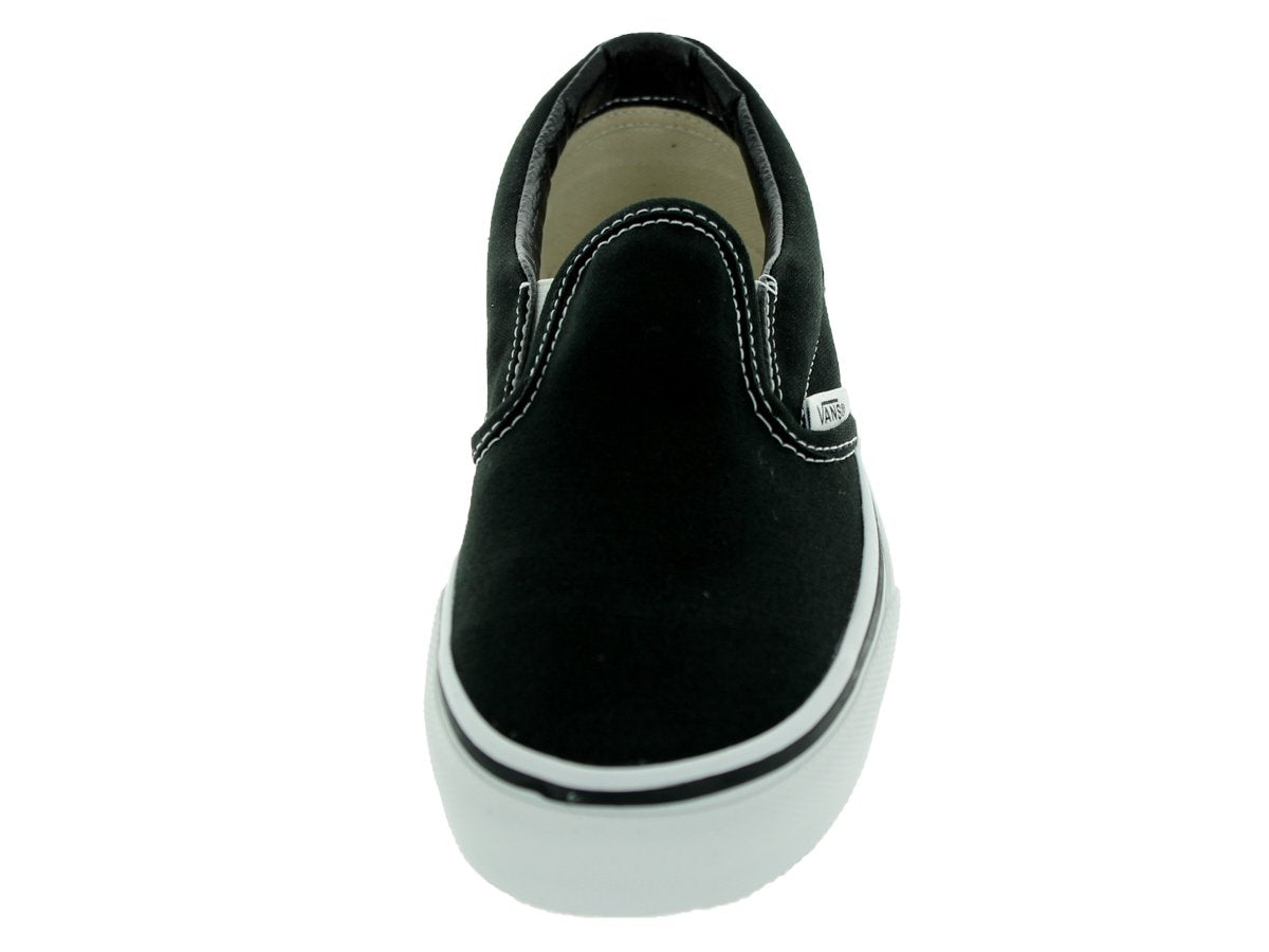 Vans Unisex CLASSIC SLIP-ON Sneakers, Black/True White, 10.5 M US Little Kid