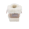 HEYDUDE Girl's Britt Youth Stretch Fleece Pink Size 6 | Girl's Shoes | Girl's Lace Up Boots | Comfortable & Light-Weight