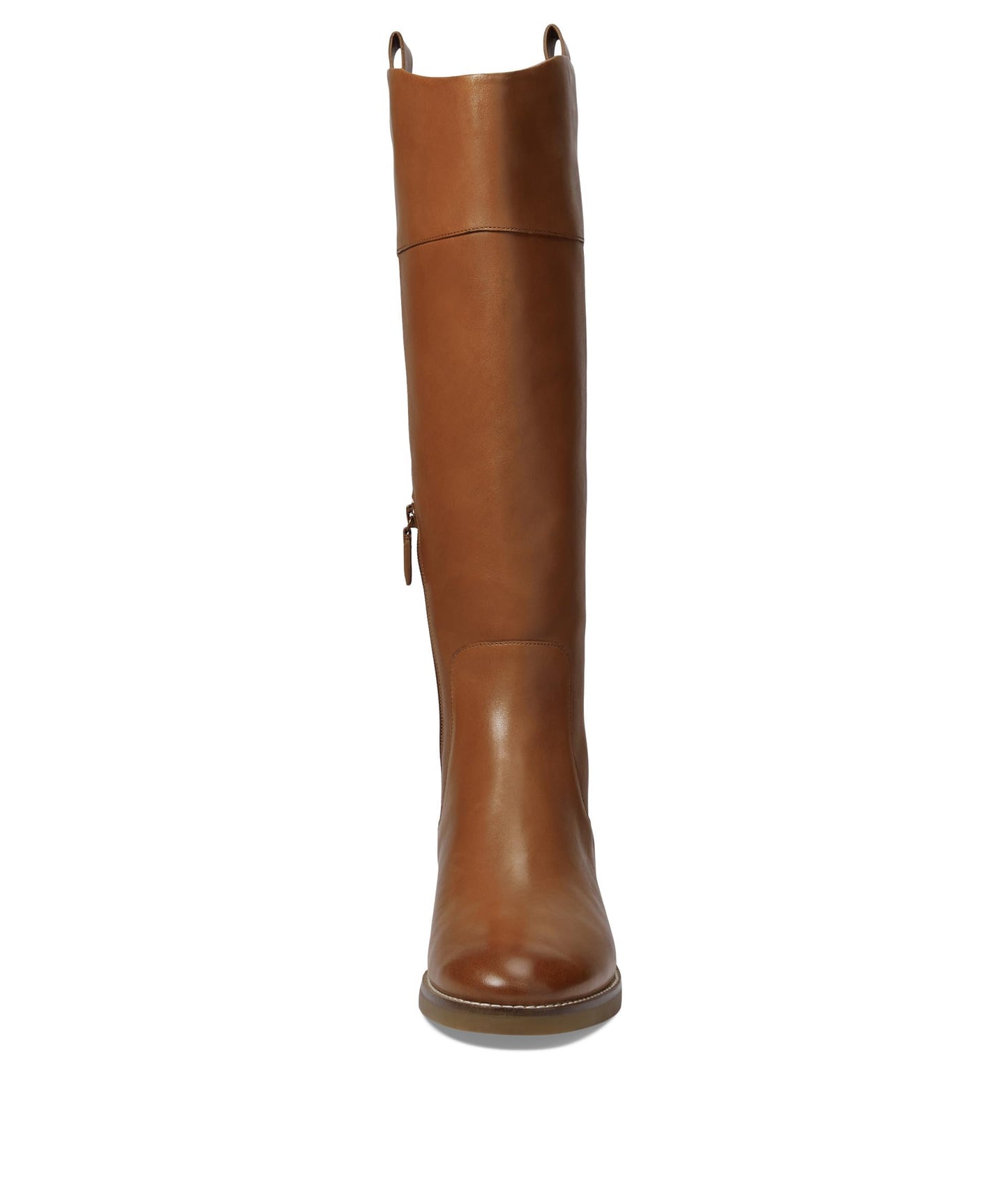 Cole Haan Women's Hampshire Riding Boot Equestrian, British Tan Leather, 8