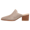 Johnston & Murphy Women's Trista Perfed Mule Taupe 7 Medium