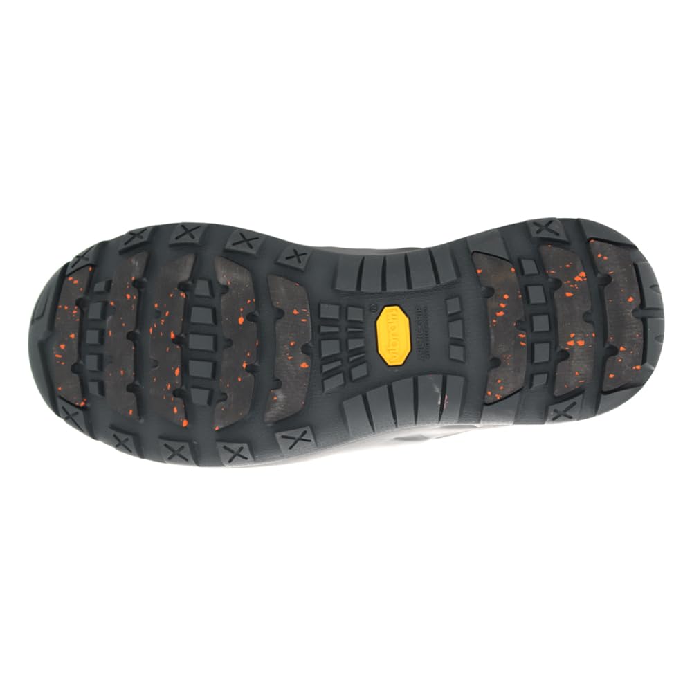 Propét Men's Vercors Waterproof Hikers, Black/Red, 12 X-Wide US