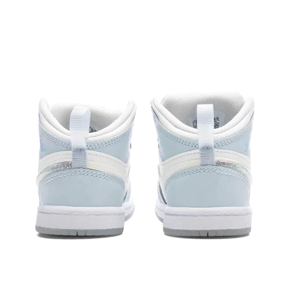Jordan Toddler's 1 Mid SE Blue Tint/Ice Blue (FQ9116 400) - 4