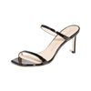 Stuart Weitzman Aleena 75 Black Patent 7 M