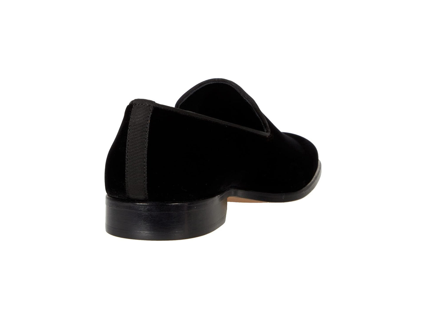 Massimo Matteo Italian Velvet Slip-On Black 7.5 D (M)