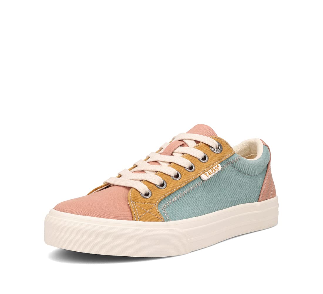 Taos Plim Soul Women's Sneaker-Stylish Platform Sneaker with Curves & Pods Removable Footbed, Arch Support, Classic Design for Everyday Fashion, All Day Comfort Beach Multi 7 (W) US