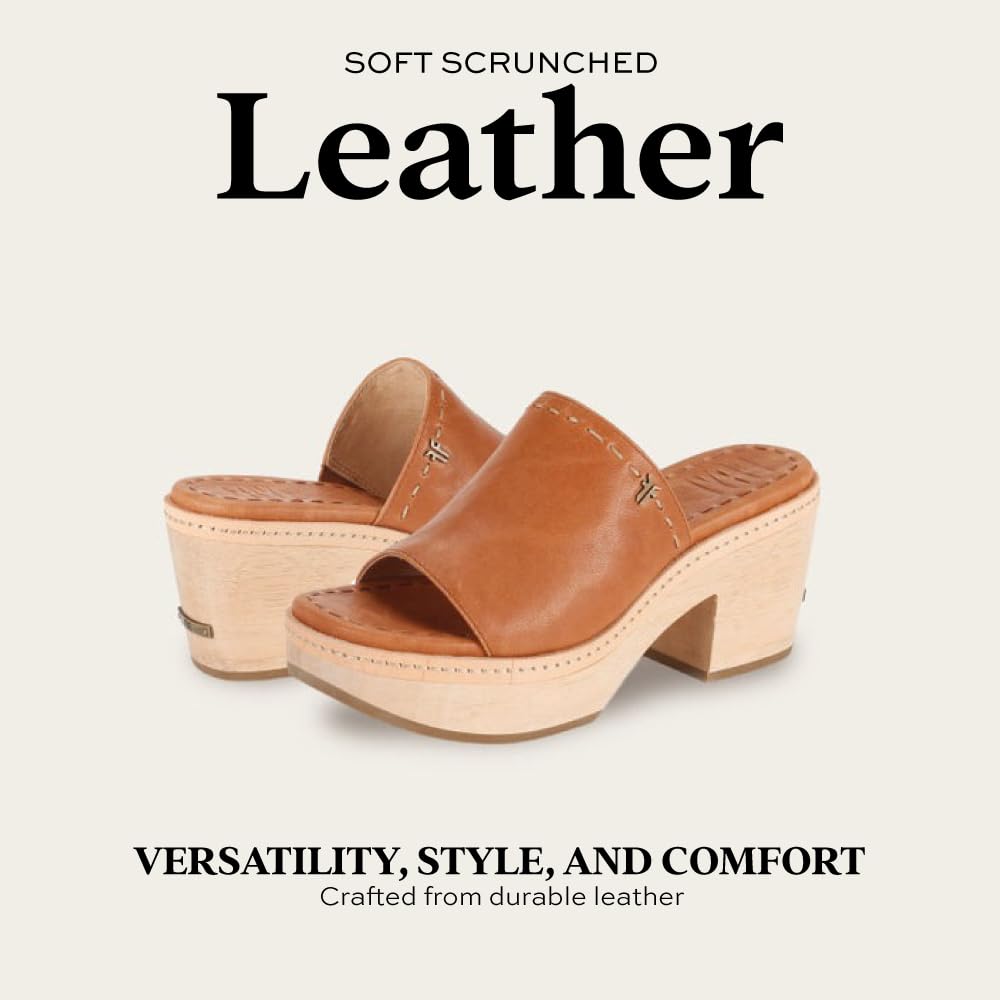 Frye Hazel Slide Tan 7 B (M)