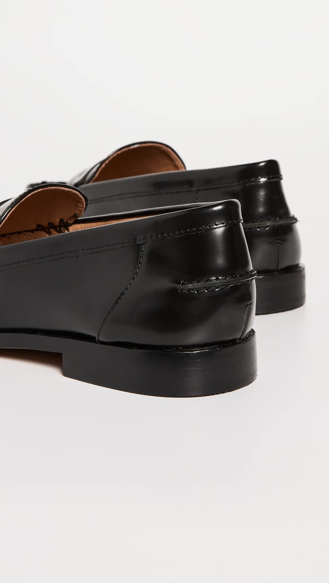 Madewell Women's Billie Clean Loafers, True Black, 5 Medium US