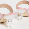 Stuart Weitzman Women's Kristal Sandals, Cotton Candy Ice, Pink, 10 Medium US