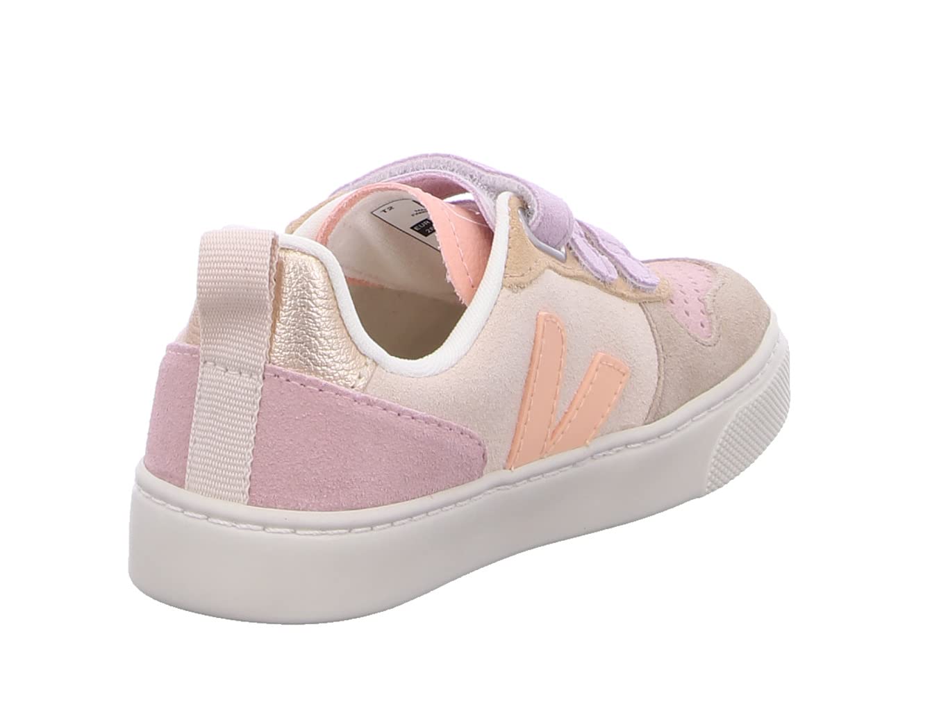 VEJA Small V-10 Suede (Little Kid/Big Kid) Multicolor/Sable Unisex EU 28 (US 11 Little Kid) M