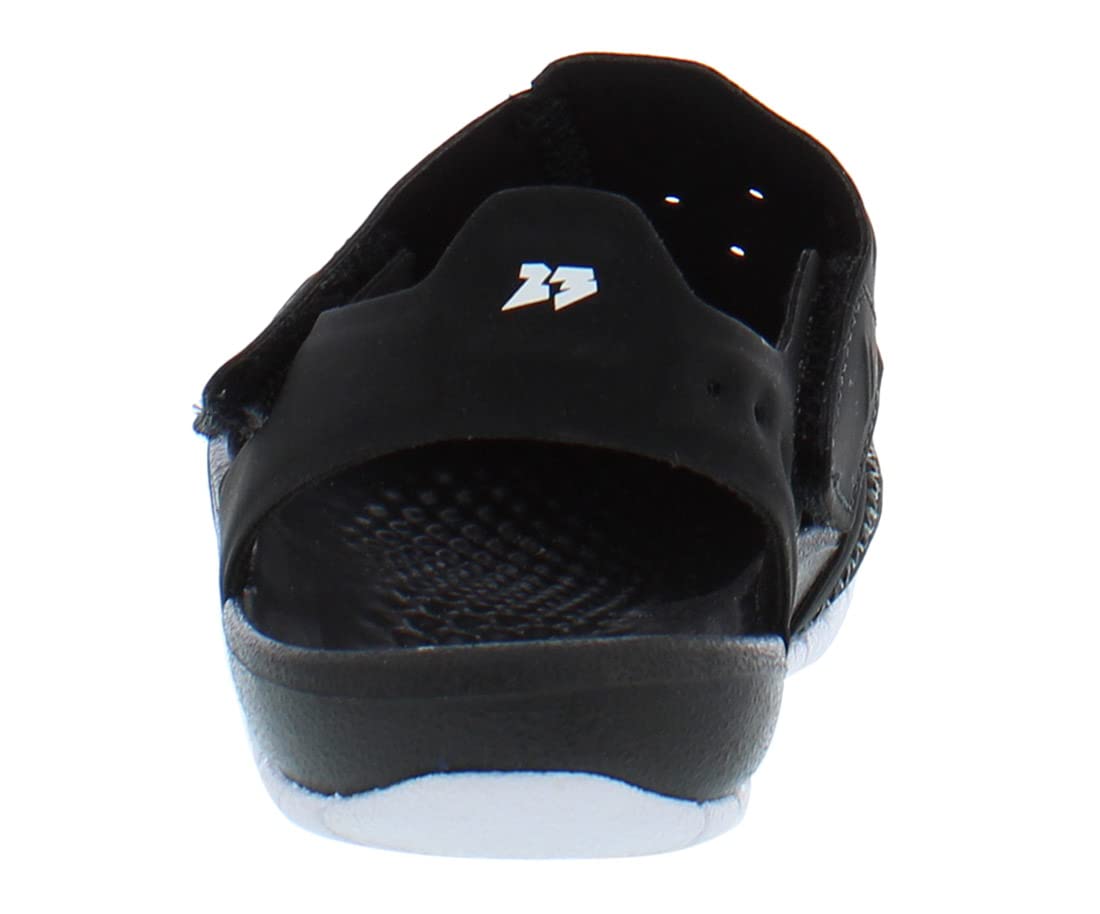 Jordan Flare (Infant/Toddler) Black/White 10 Toddler M